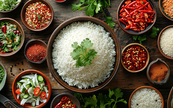 پخت برنج مهمانی